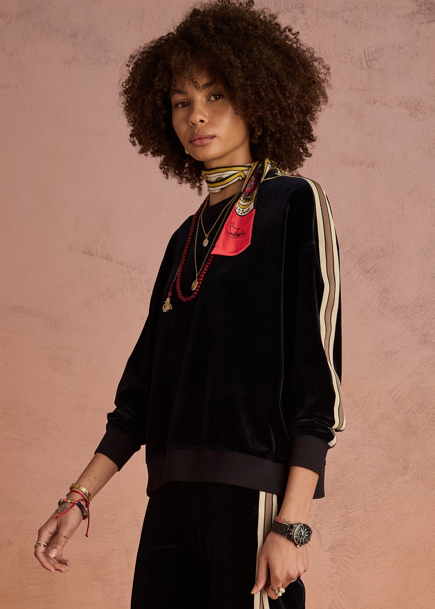 Monaco Lisel Crew Neck Sweatshirt