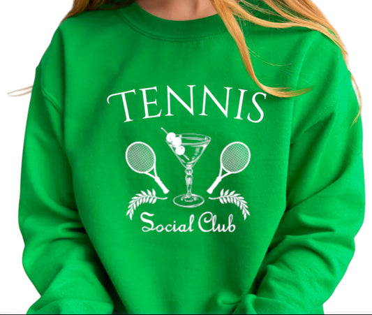 Tennis Green sweatshirt
