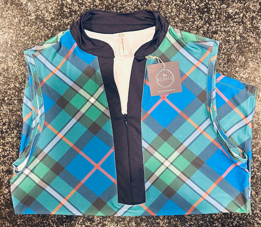 Birch Holiday Plaid top