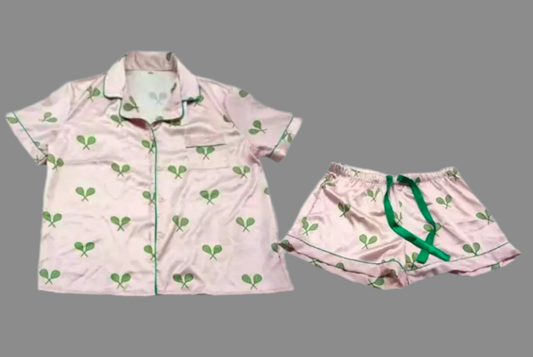 Satin pajama set